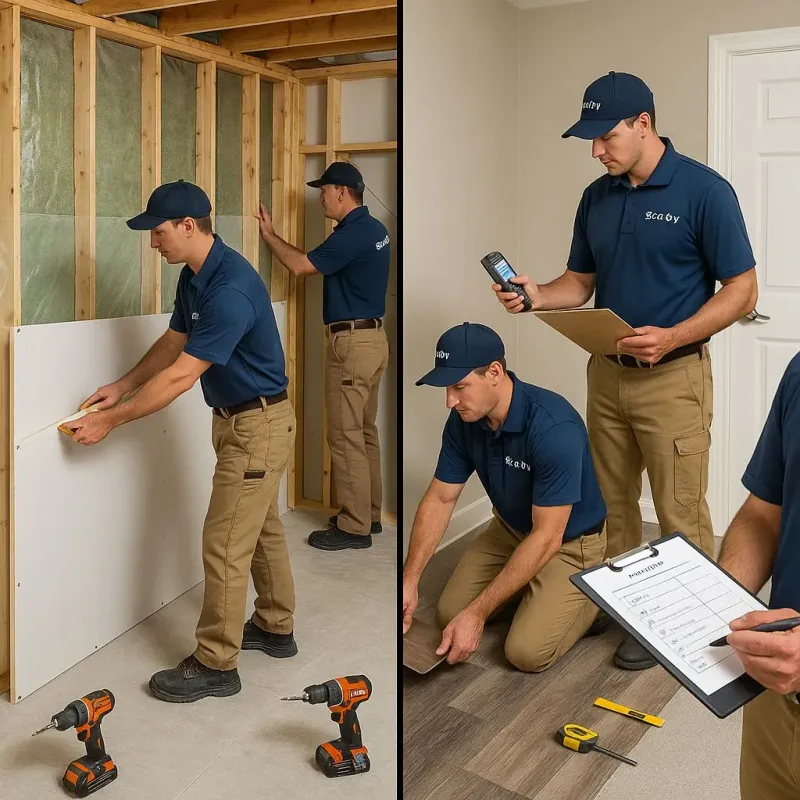 Repairs and Reconstruction process in Eddystone, PA